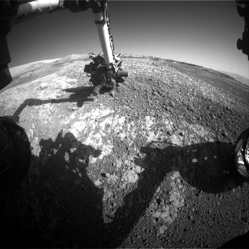 Nasa's Mars rover Curiosity acquired this image using its Front Hazard Avoidance Camera (Front Hazcam) on Sol 1941, at drive 2478, site number 67