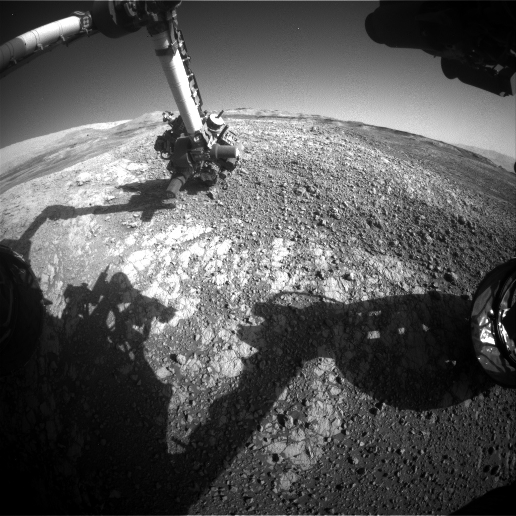 Nasa's Mars rover Curiosity acquired this image using its Front Hazard Avoidance Camera (Front Hazcam) on Sol 1941, at drive 2478, site number 67