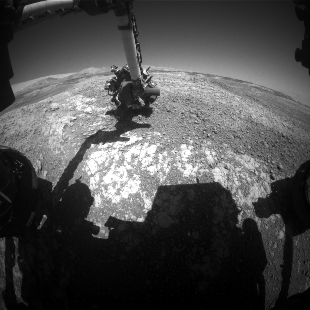 Nasa's Mars rover Curiosity acquired this image using its Front Hazard Avoidance Camera (Front Hazcam) on Sol 1942, at drive 2478, site number 67