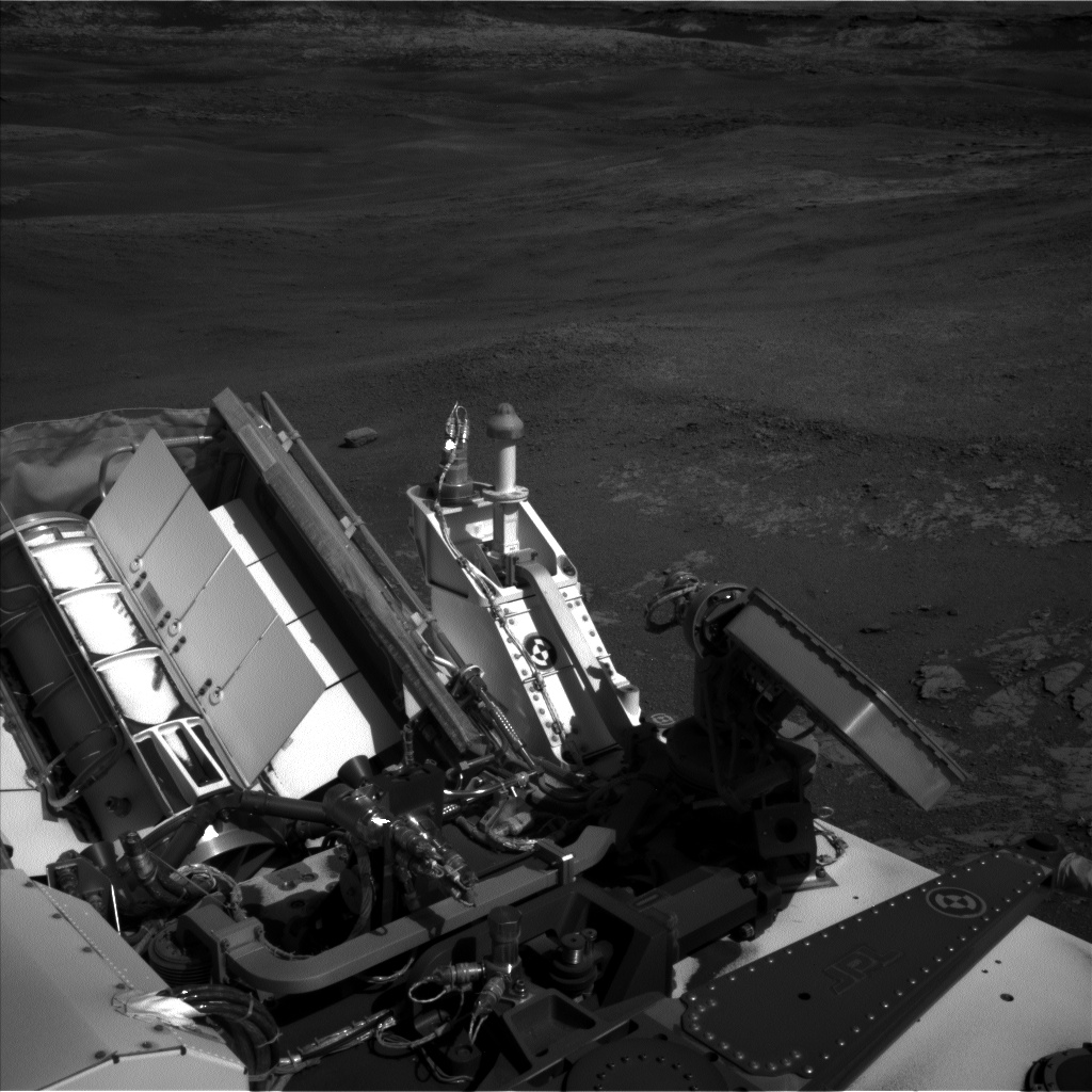 Nasa's Mars rover Curiosity acquired this image using its Left Navigation Camera on Sol 1942, at drive 2748, site number 67