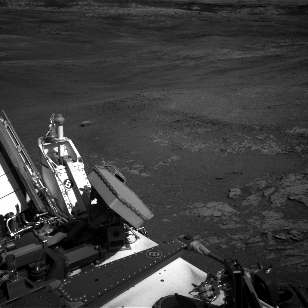 Nasa's Mars rover Curiosity acquired this image using its Right Navigation Camera on Sol 1942, at drive 2748, site number 67