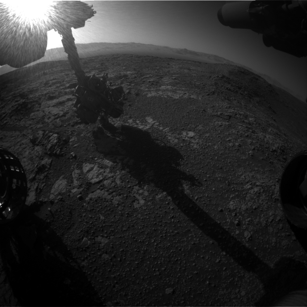 Nasa's Mars rover Curiosity acquired this image using its Front Hazard Avoidance Camera (Front Hazcam) on Sol 1943, at drive 2764, site number 67