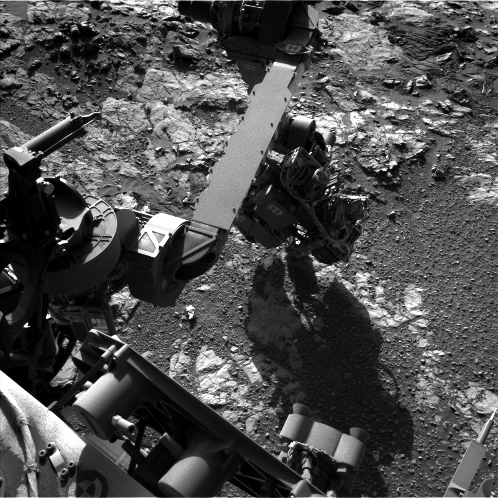 Nasa's Mars rover Curiosity acquired this image using its Left Navigation Camera on Sol 1943, at drive 2764, site number 67