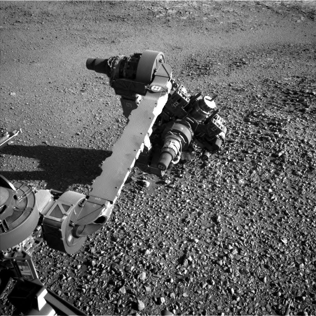 Nasa's Mars rover Curiosity acquired this image using its Left Navigation Camera on Sol 1945, at drive 2884, site number 67