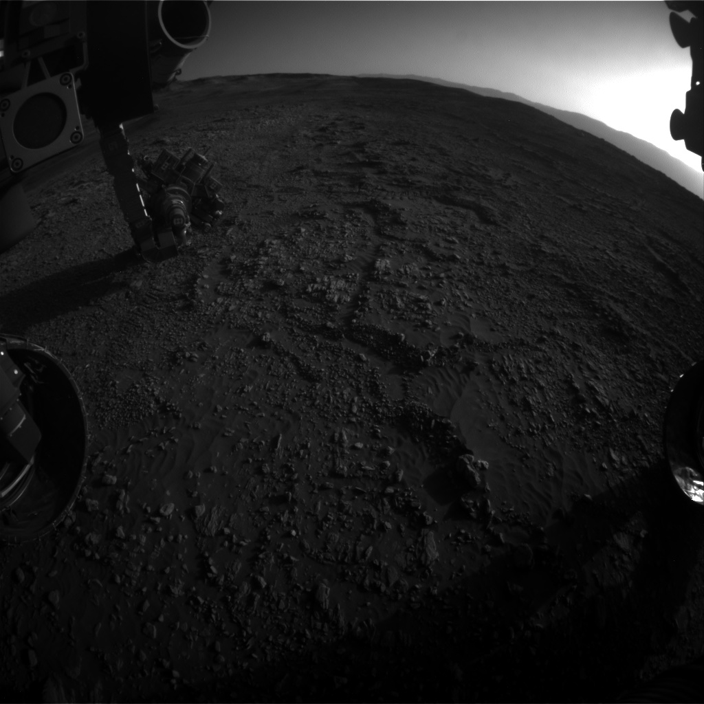 Nasa's Mars rover Curiosity acquired this image using its Front Hazard Avoidance Camera (Front Hazcam) on Sol 1947, at drive 3172, site number 67