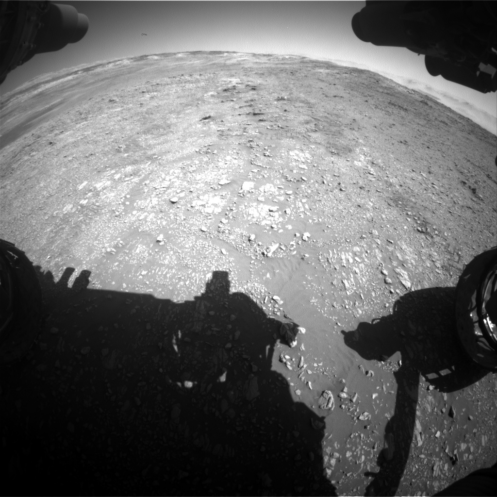 Nasa's Mars rover Curiosity acquired this image using its Front Hazard Avoidance Camera (Front Hazcam) on Sol 1948, at drive 3172, site number 67