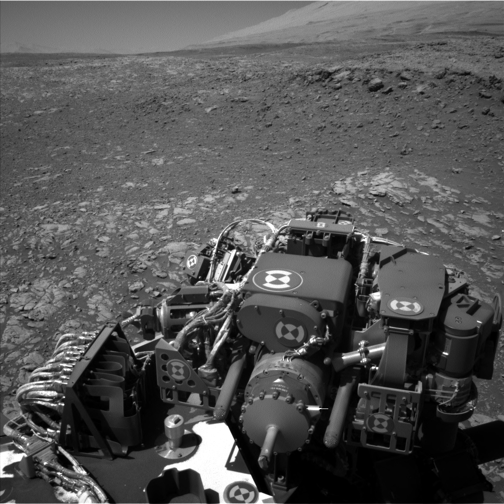 Nasa's Mars rover Curiosity acquired this image using its Left Navigation Camera on Sol 1949, at drive 3334, site number 67