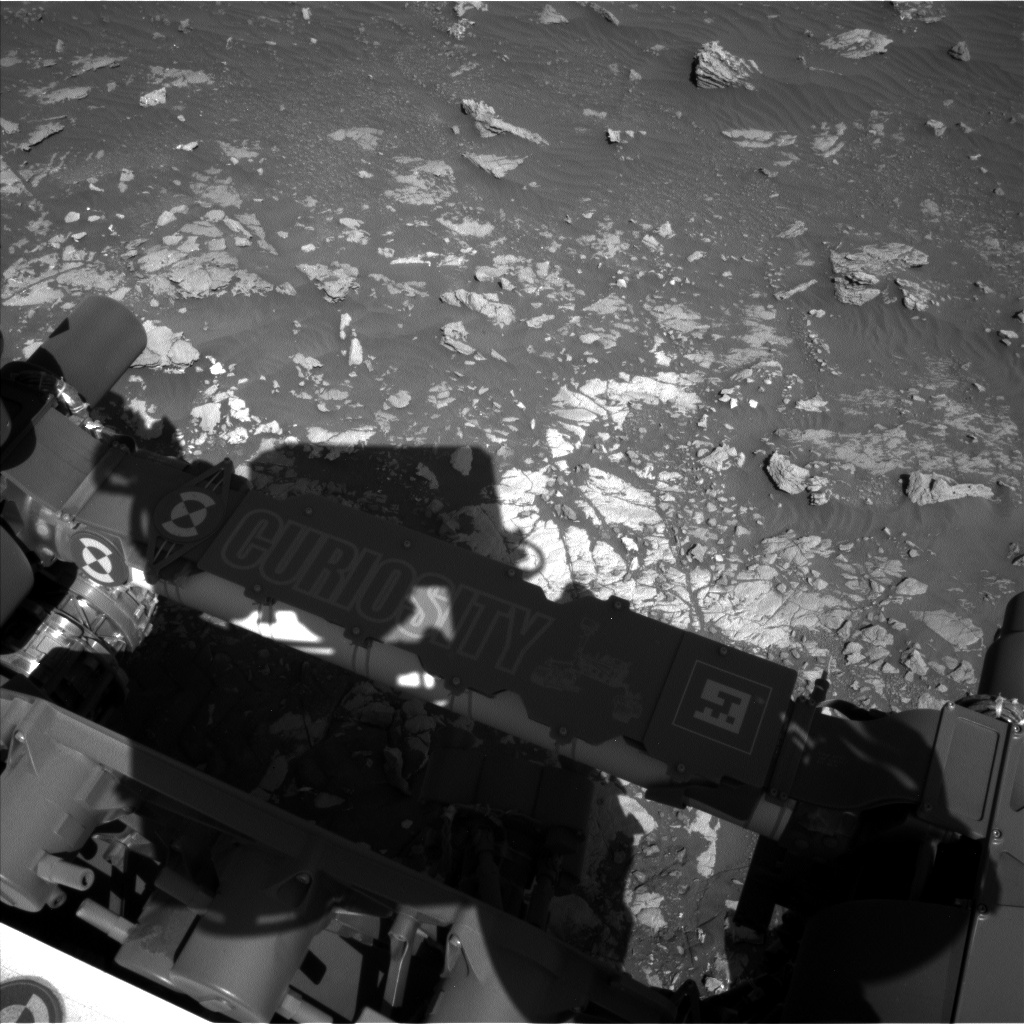 Nasa's Mars rover Curiosity acquired this image using its Left Navigation Camera on Sol 1949, at drive 0, site number 68