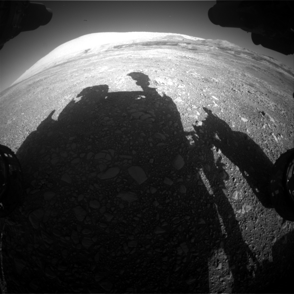 Nasa's Mars rover Curiosity acquired this image using its Front Hazard Avoidance Camera (Front Hazcam) on Sol 1950, at drive 214, site number 68