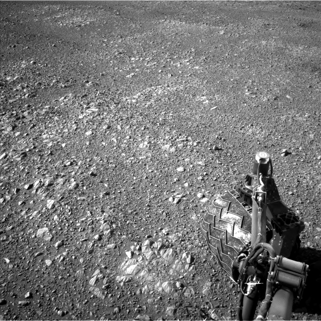 Nasa's Mars rover Curiosity acquired this image using its Left Navigation Camera on Sol 1950, at drive 162, site number 68