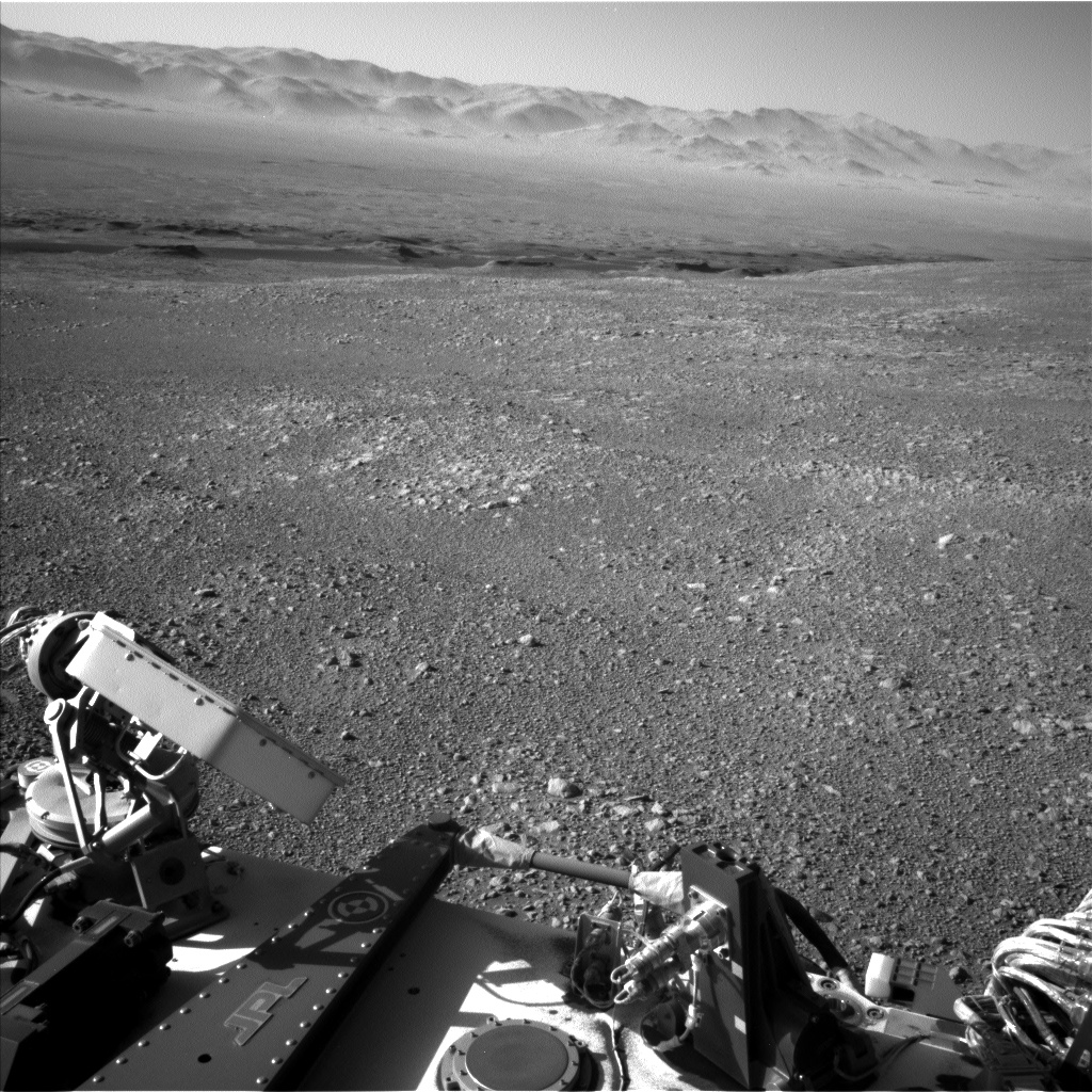 Nasa's Mars rover Curiosity acquired this image using its Left Navigation Camera on Sol 1950, at drive 214, site number 68