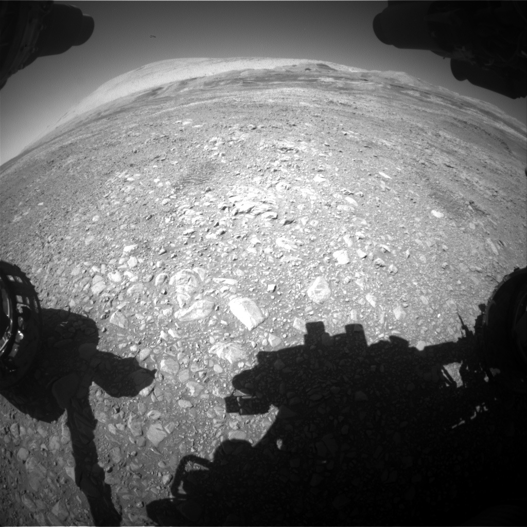 Nasa's Mars rover Curiosity acquired this image using its Front Hazard Avoidance Camera (Front Hazcam) on Sol 1953, at drive 214, site number 68