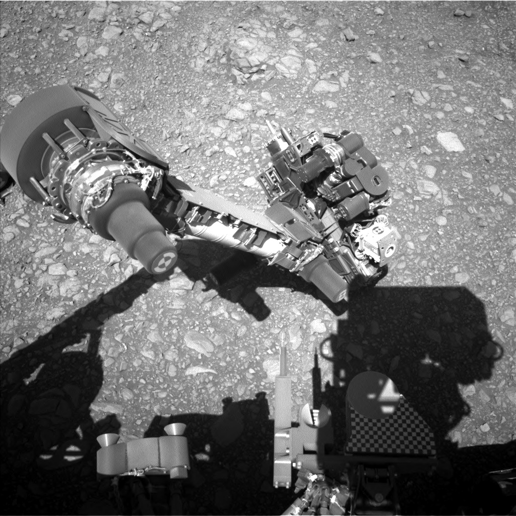 Nasa's Mars rover Curiosity acquired this image using its Left Navigation Camera on Sol 1954, at drive 214, site number 68
