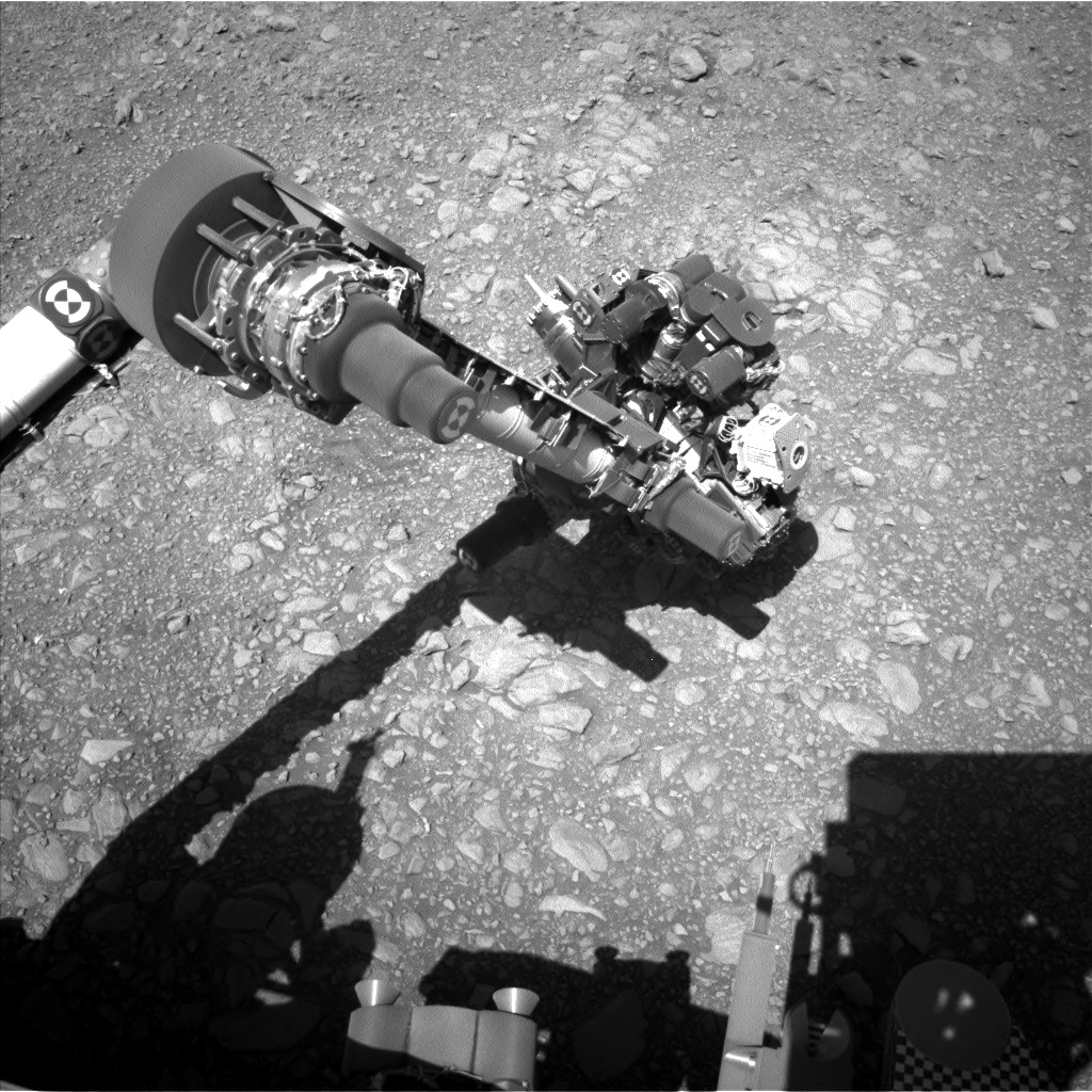 Nasa's Mars rover Curiosity acquired this image using its Left Navigation Camera on Sol 1954, at drive 214, site number 68