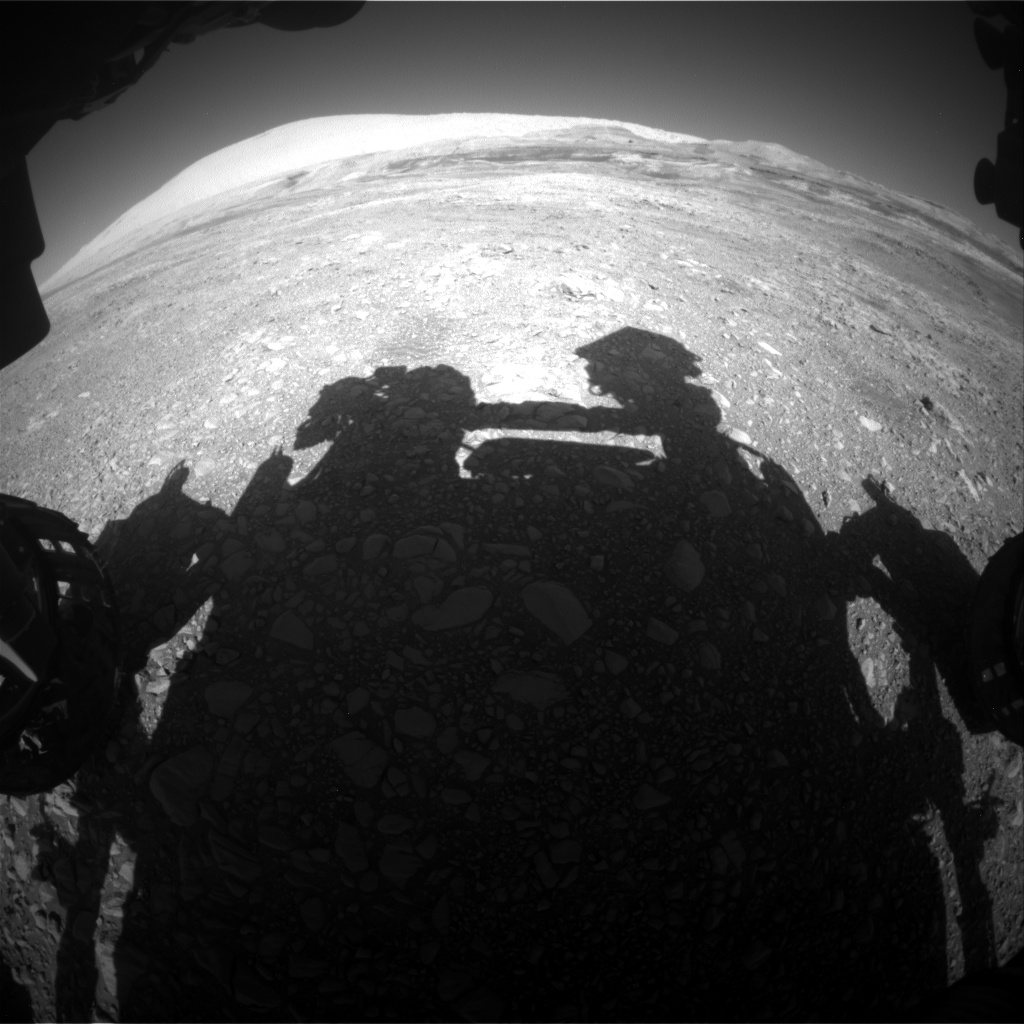 Nasa's Mars rover Curiosity acquired this image using its Front Hazard Avoidance Camera (Front Hazcam) on Sol 1957, at drive 214, site number 68