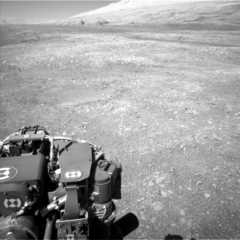 Nasa's Mars rover Curiosity acquired this image using its Left Navigation Camera on Sol 1957, at drive 214, site number 68