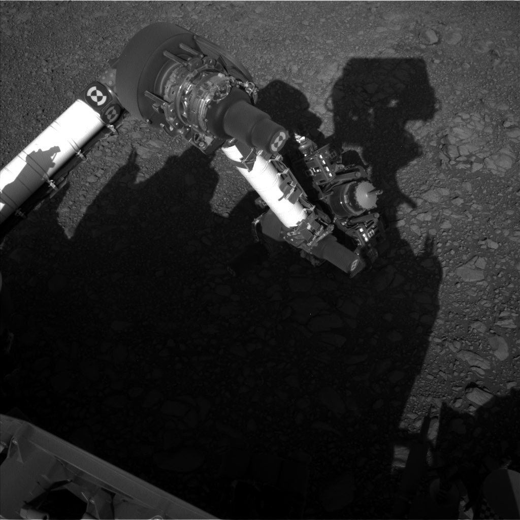 Nasa's Mars rover Curiosity acquired this image using its Left Navigation Camera on Sol 1959, at drive 214, site number 68