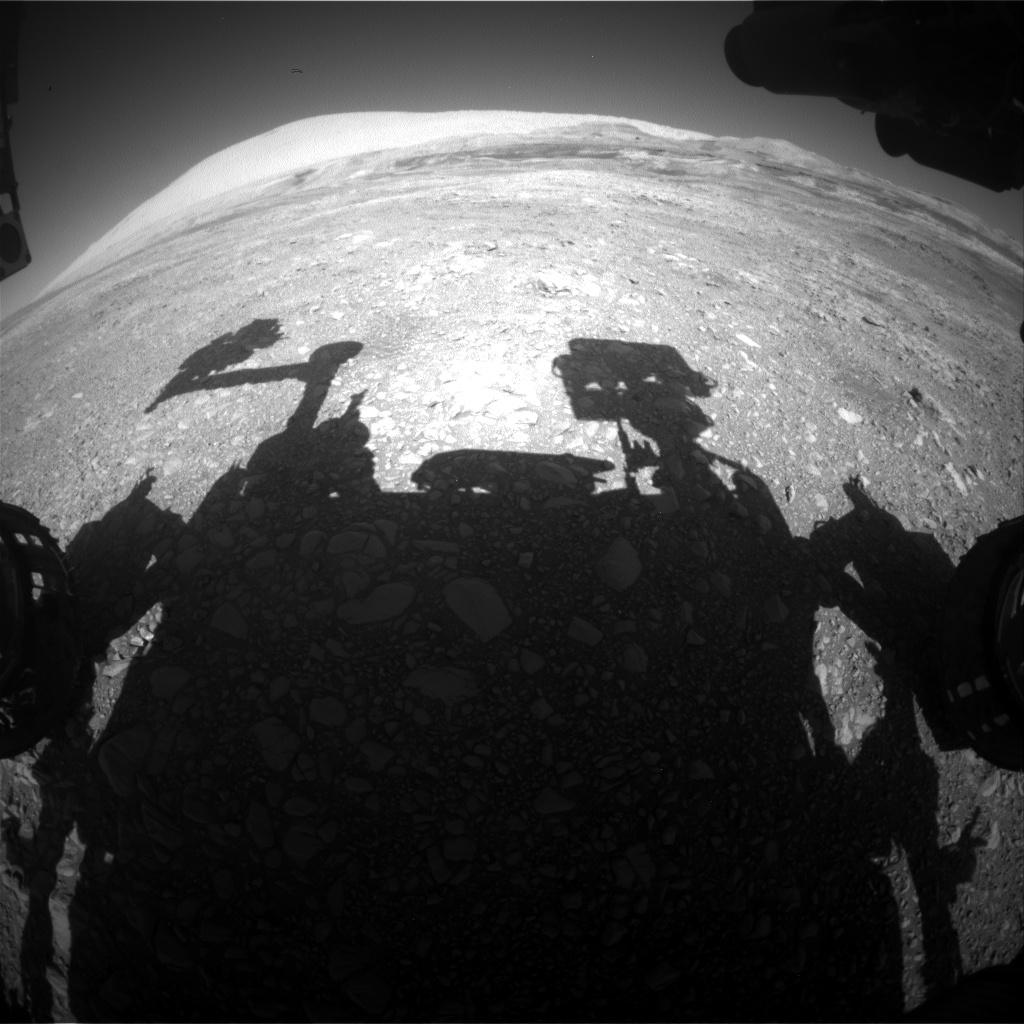 Nasa's Mars rover Curiosity acquired this image using its Front Hazard Avoidance Camera (Front Hazcam) on Sol 1960, at drive 214, site number 68