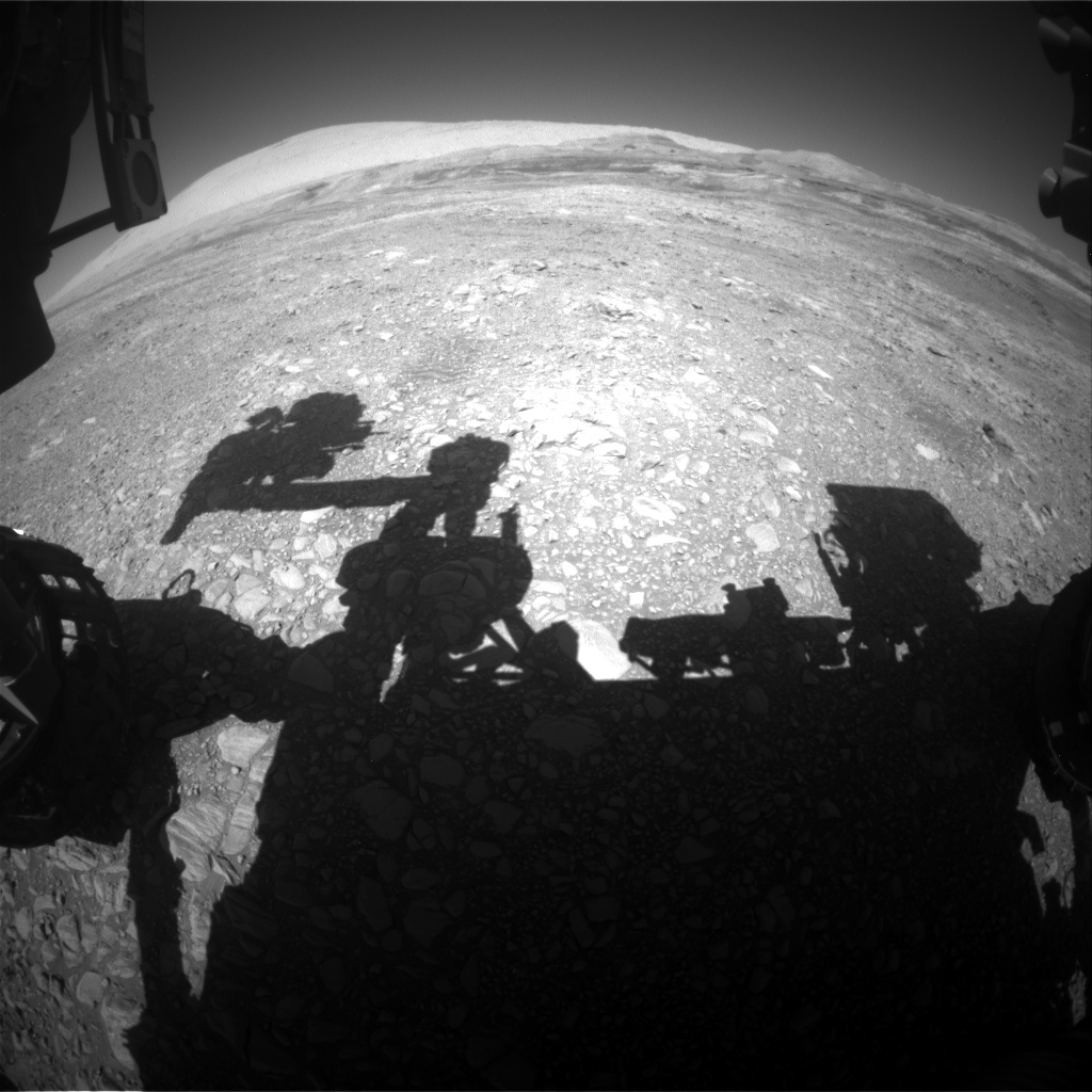 Nasa's Mars rover Curiosity acquired this image using its Front Hazard Avoidance Camera (Front Hazcam) on Sol 1961, at drive 214, site number 68