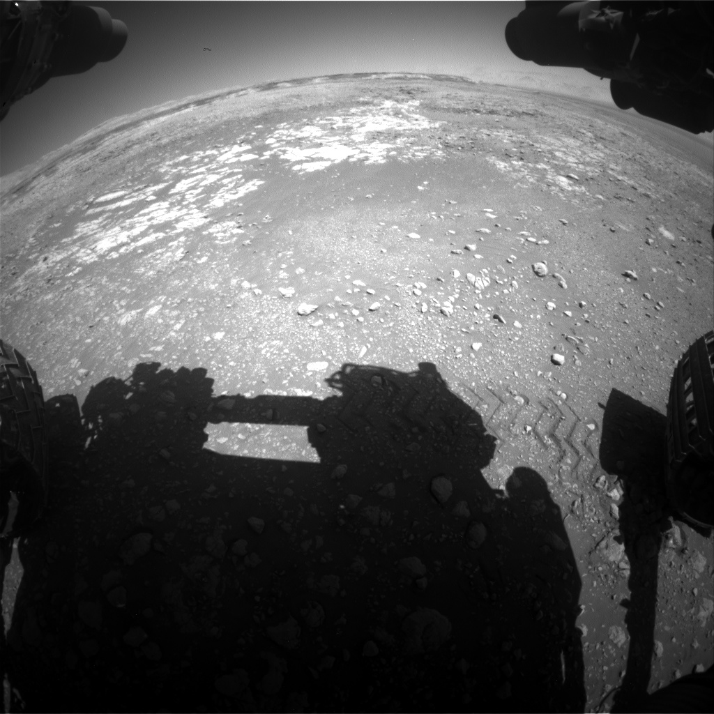 Nasa's Mars rover Curiosity acquired this image using its Front Hazard Avoidance Camera (Front Hazcam) on Sol 1962, at drive 544, site number 68