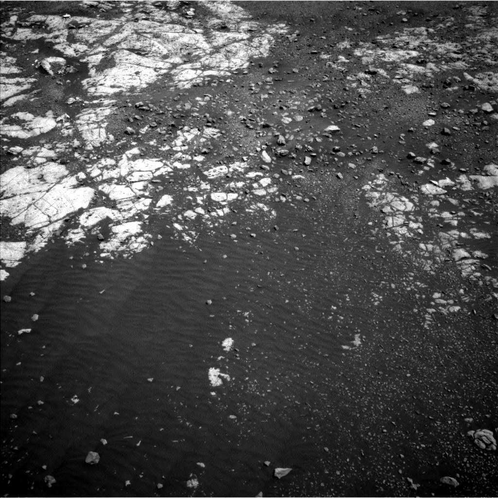 Nasa's Mars rover Curiosity acquired this image using its Left Navigation Camera on Sol 1962, at drive 550, site number 68