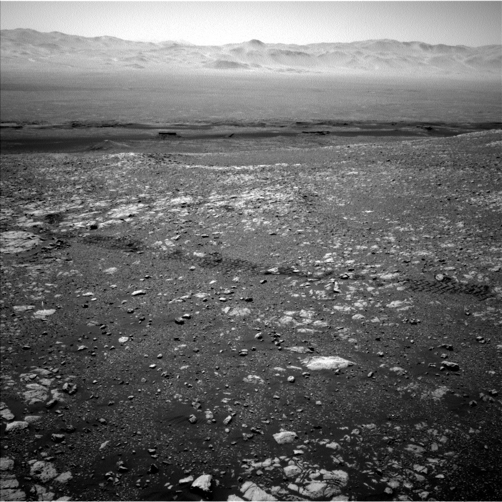 Nasa's Mars rover Curiosity acquired this image using its Left Navigation Camera on Sol 1962, at drive 580, site number 68