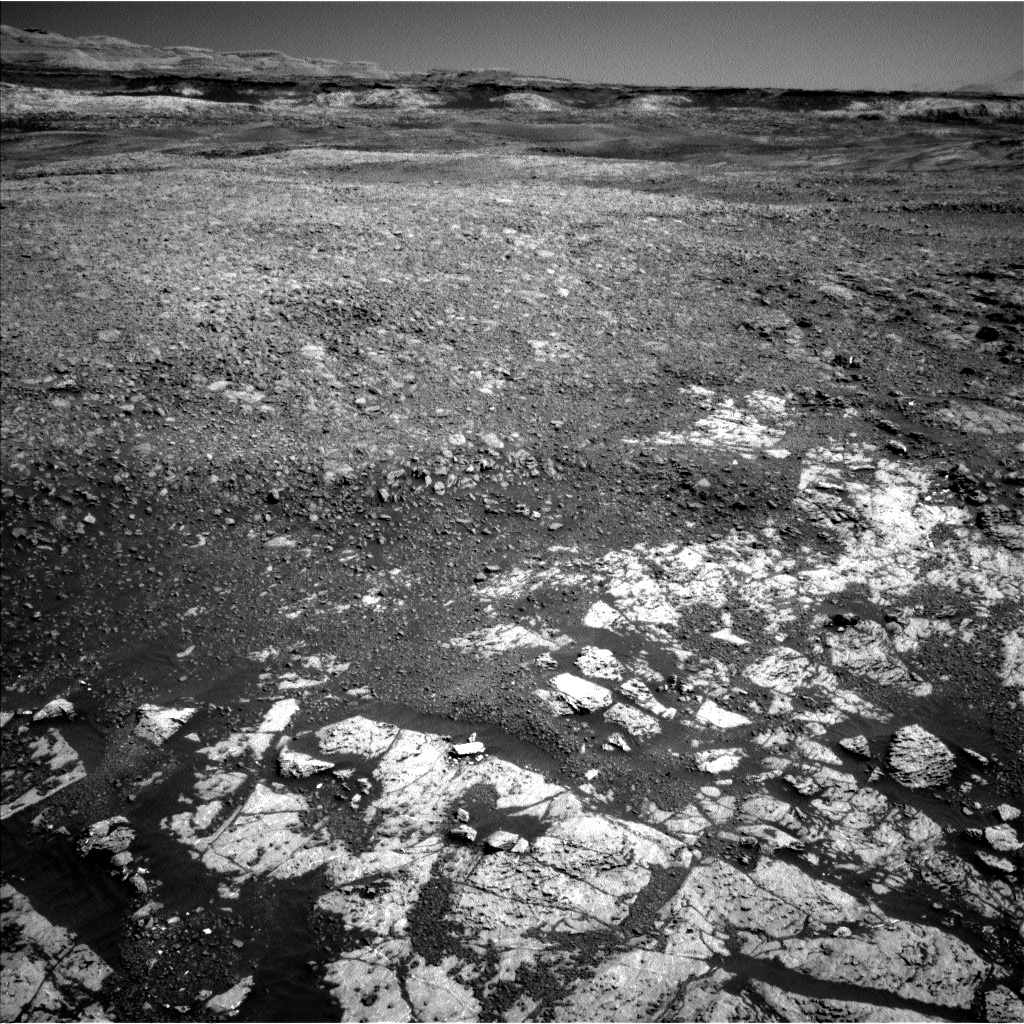 Nasa's Mars rover Curiosity acquired this image using its Left Navigation Camera on Sol 1962, at drive 580, site number 68