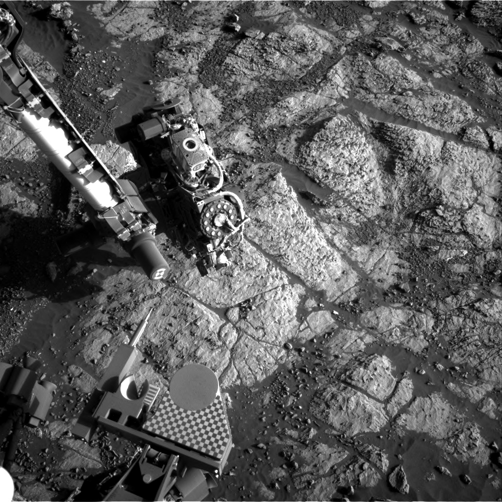 Nasa's Mars rover Curiosity acquired this image using its Right Navigation Camera on Sol 1963, at drive 580, site number 68
