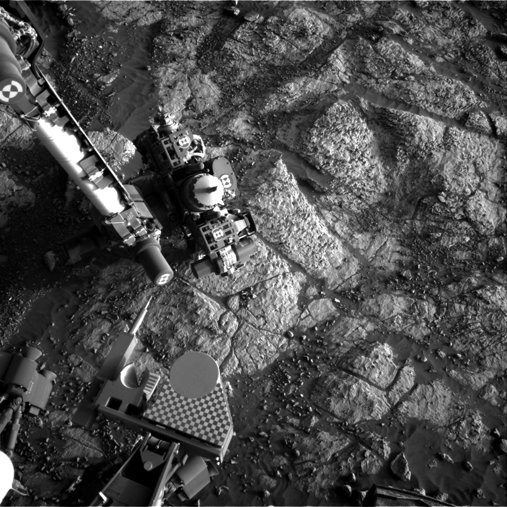 Nasa's Mars rover Curiosity acquired this image using its Right Navigation Camera on Sol 1963, at drive 580, site number 68