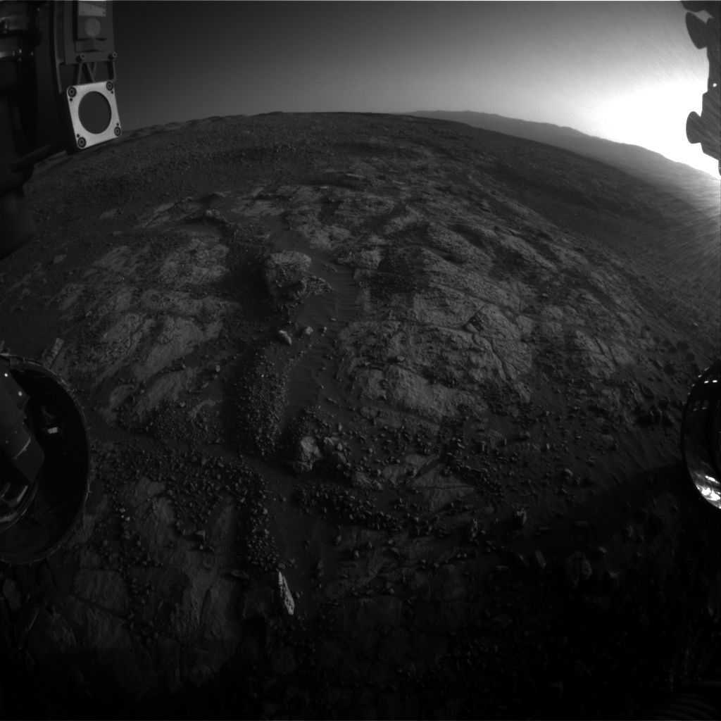 Nasa's Mars rover Curiosity acquired this image using its Front Hazard Avoidance Camera (Front Hazcam) on Sol 1964, at drive 580, site number 68