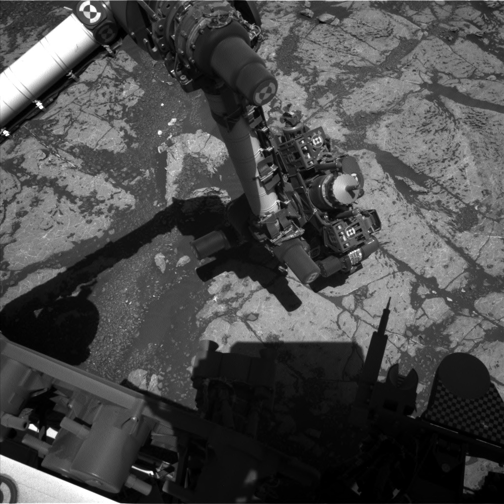 Nasa's Mars rover Curiosity acquired this image using its Left Navigation Camera on Sol 1964, at drive 580, site number 68