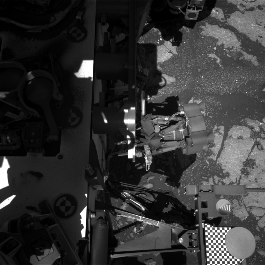 Nasa's Mars rover Curiosity acquired this image using its Right Navigation Camera on Sol 1965, at drive 580, site number 68