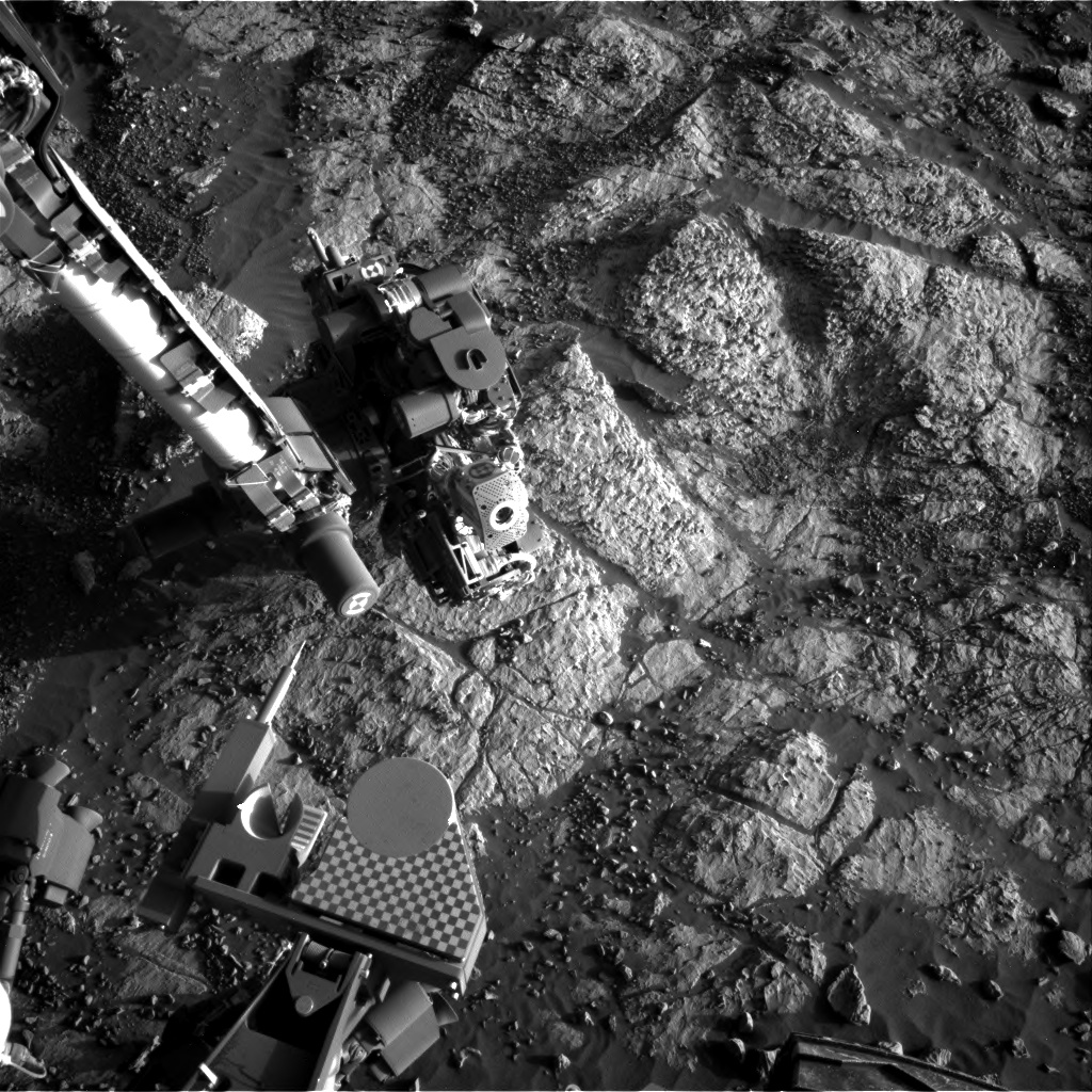 Nasa's Mars rover Curiosity acquired this image using its Right Navigation Camera on Sol 1966, at drive 580, site number 68