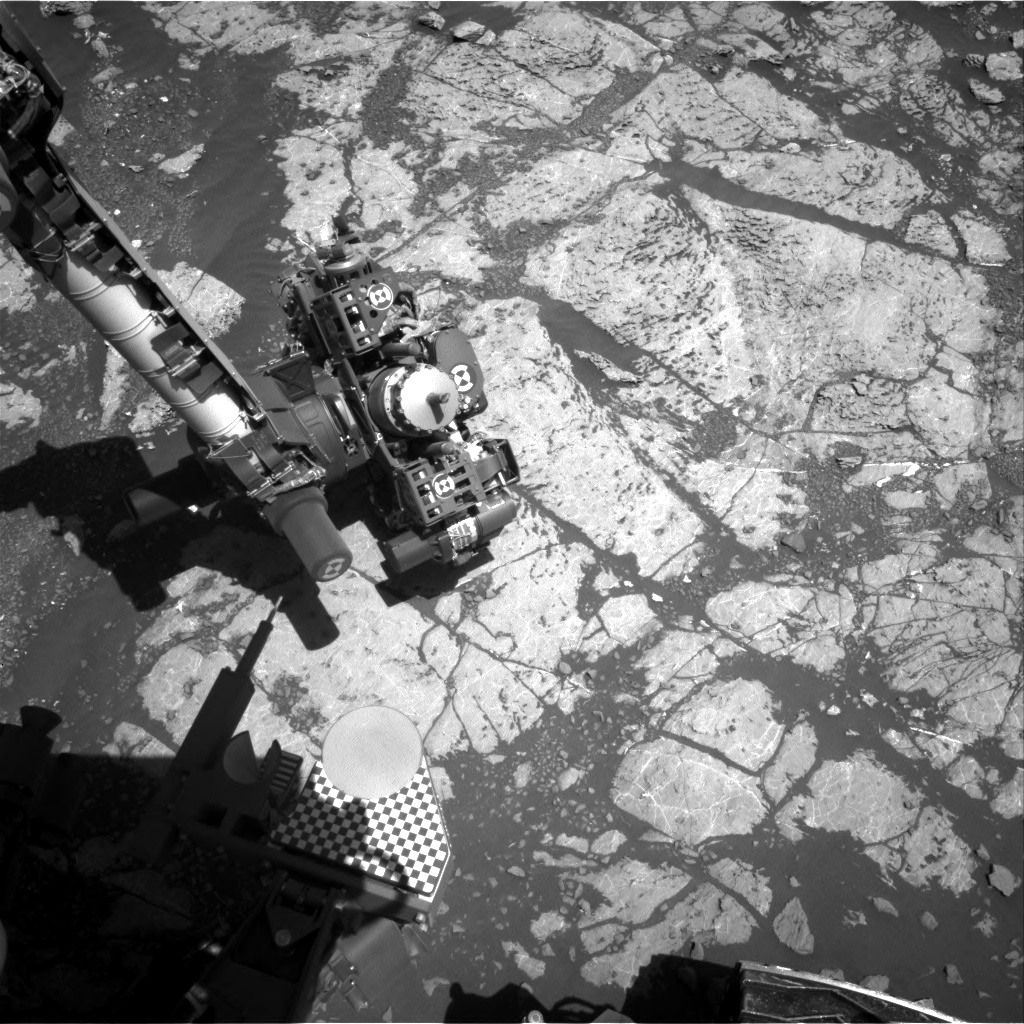 Nasa's Mars rover Curiosity acquired this image using its Right Navigation Camera on Sol 1967, at drive 580, site number 68