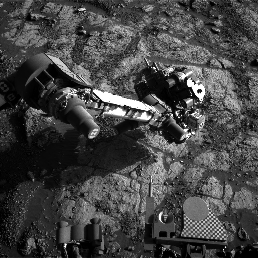 Nasa's Mars rover Curiosity acquired this image using its Left Navigation Camera on Sol 1969, at drive 580, site number 68