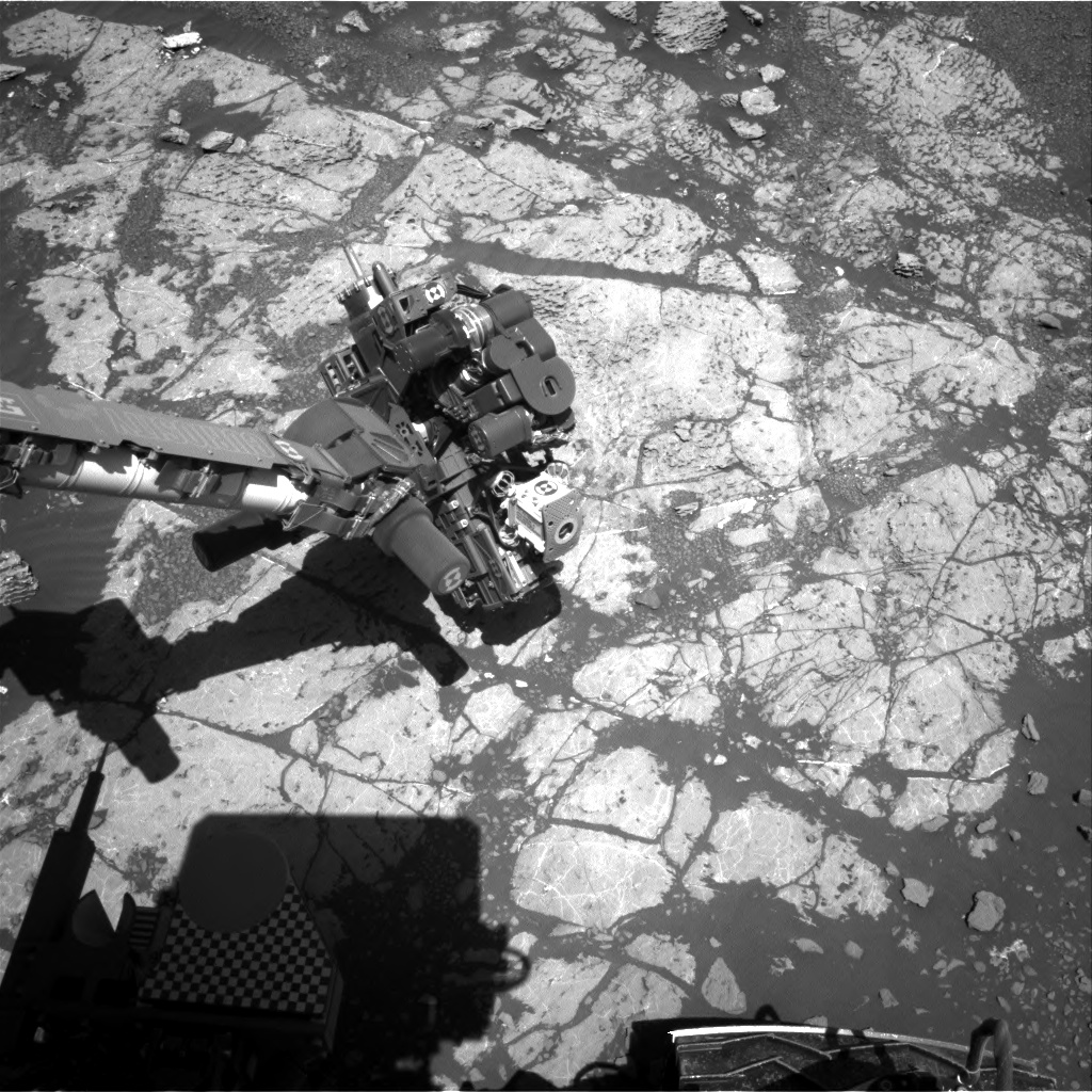 Nasa's Mars rover Curiosity acquired this image using its Right Navigation Camera on Sol 1970, at drive 580, site number 68