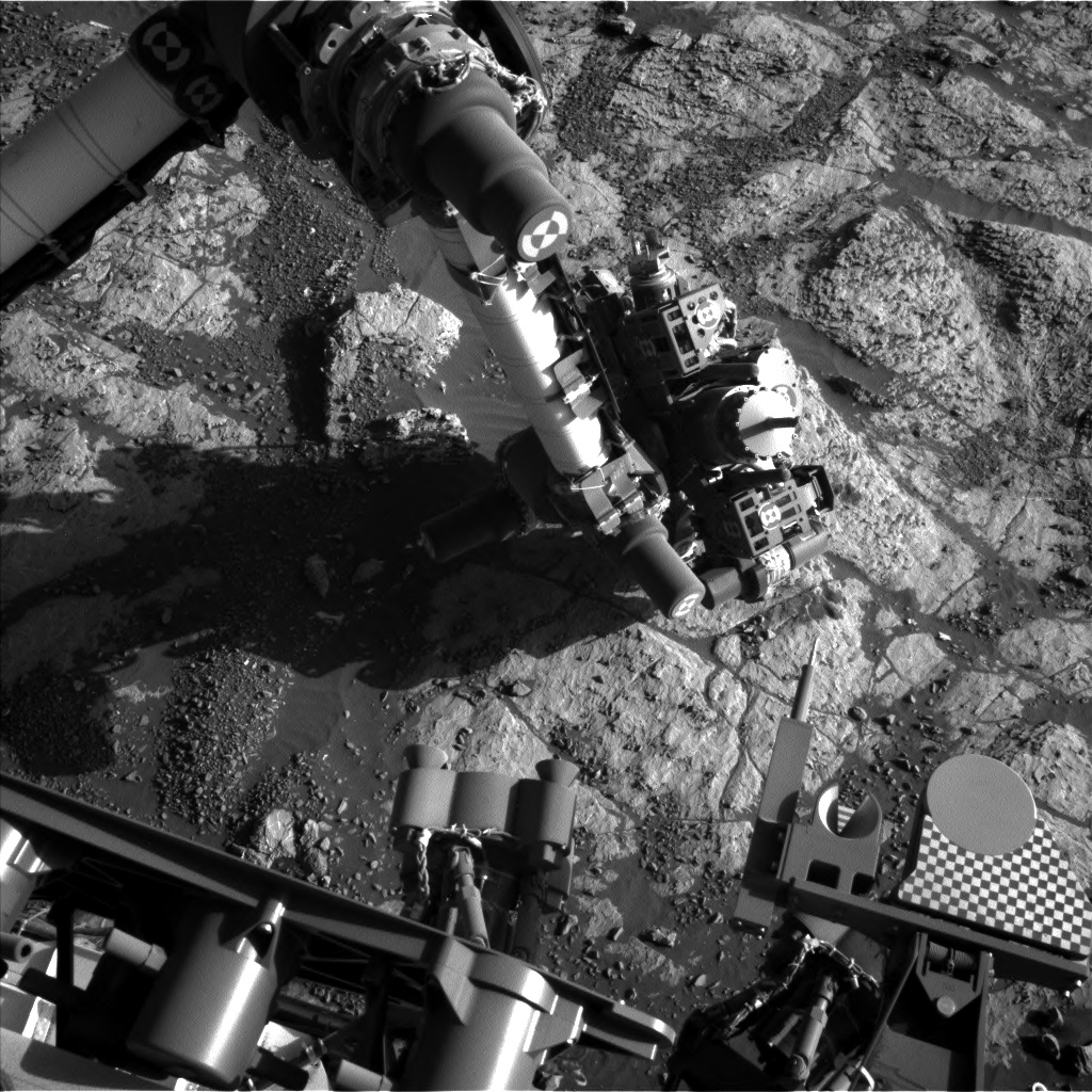 Nasa's Mars rover Curiosity acquired this image using its Left Navigation Camera on Sol 1973, at drive 580, site number 68