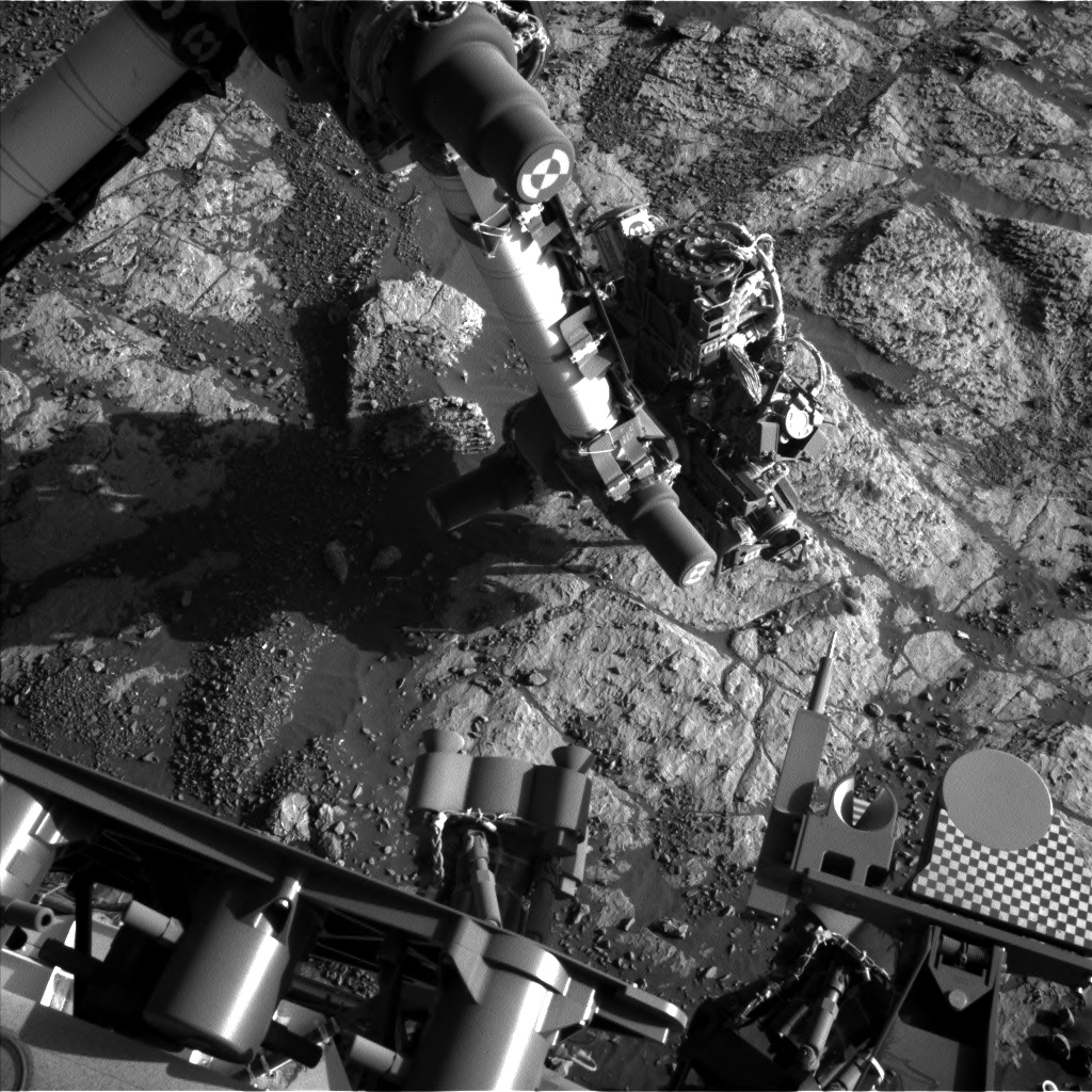 Nasa's Mars rover Curiosity acquired this image using its Left Navigation Camera on Sol 1973, at drive 580, site number 68