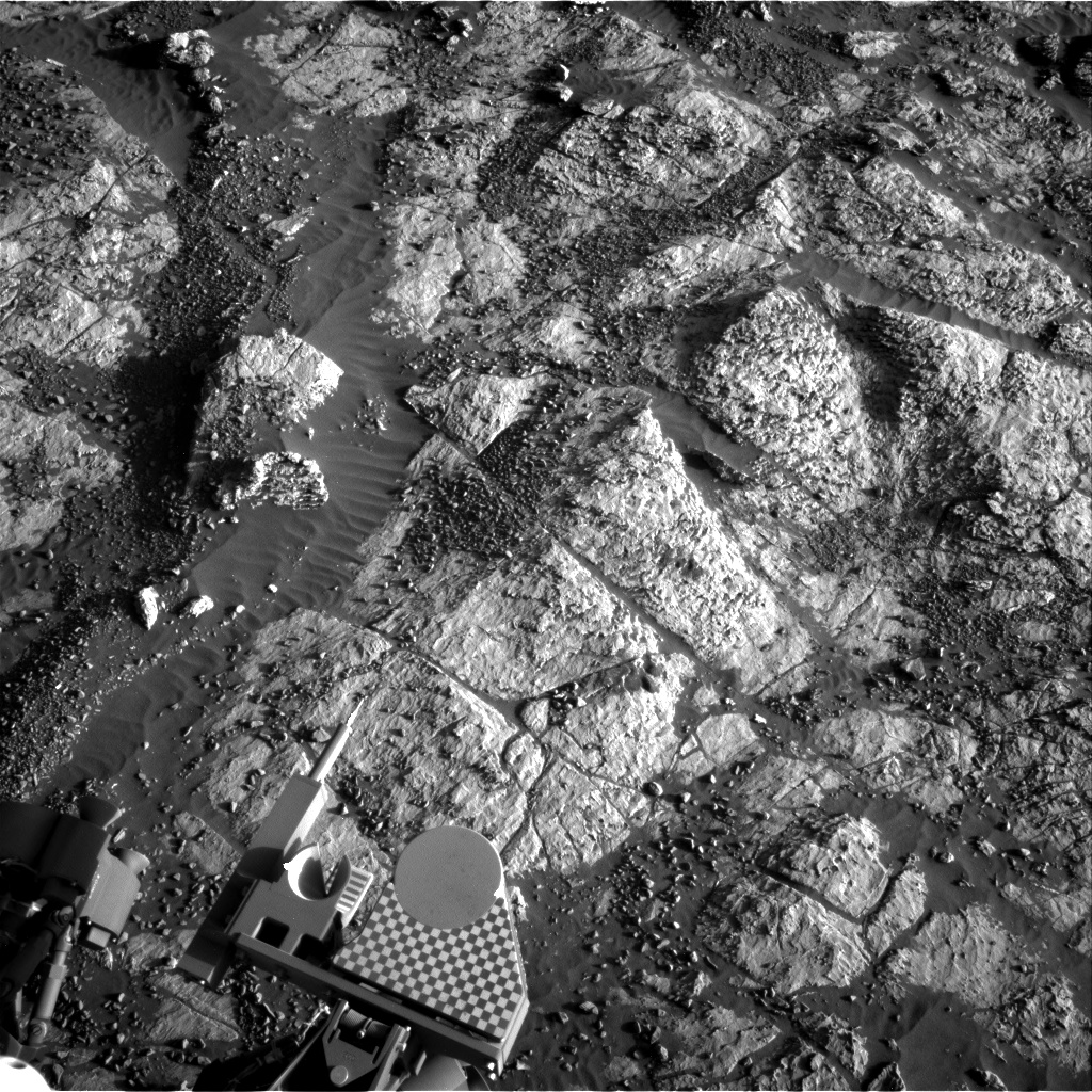 Nasa's Mars rover Curiosity acquired this image using its Right Navigation Camera on Sol 1973, at drive 580, site number 68