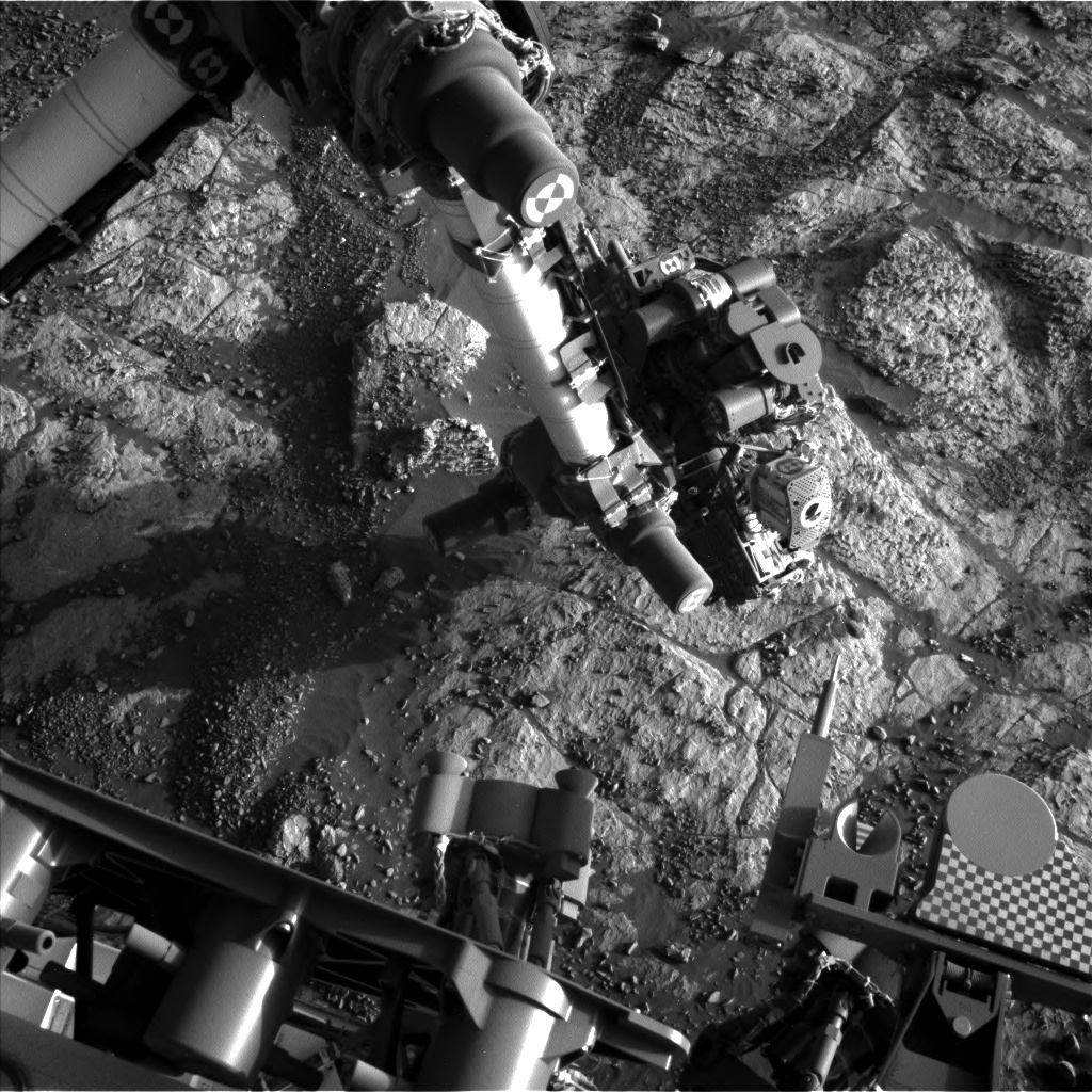 Nasa's Mars rover Curiosity acquired this image using its Left Navigation Camera on Sol 1974, at drive 580, site number 68