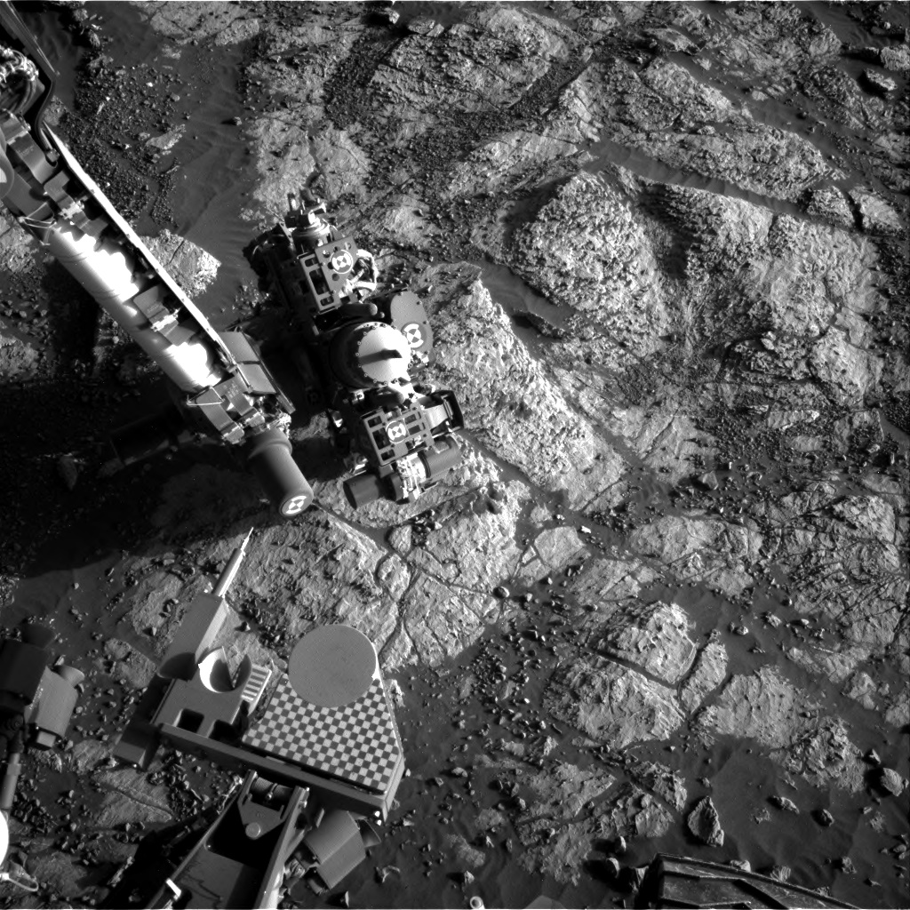 Nasa's Mars rover Curiosity acquired this image using its Right Navigation Camera on Sol 1978, at drive 580, site number 68