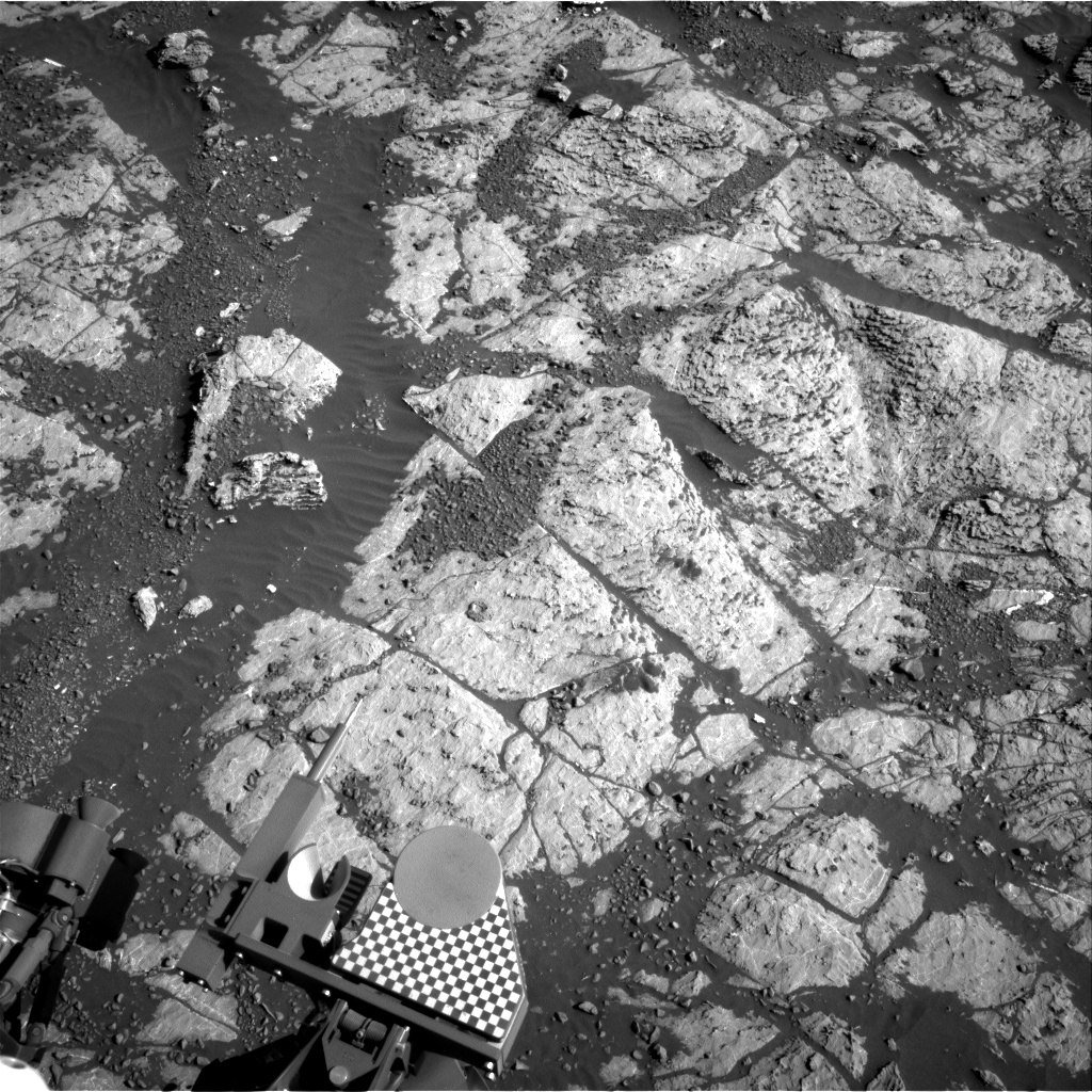 Nasa's Mars rover Curiosity acquired this image using its Right Navigation Camera on Sol 1979, at drive 580, site number 68