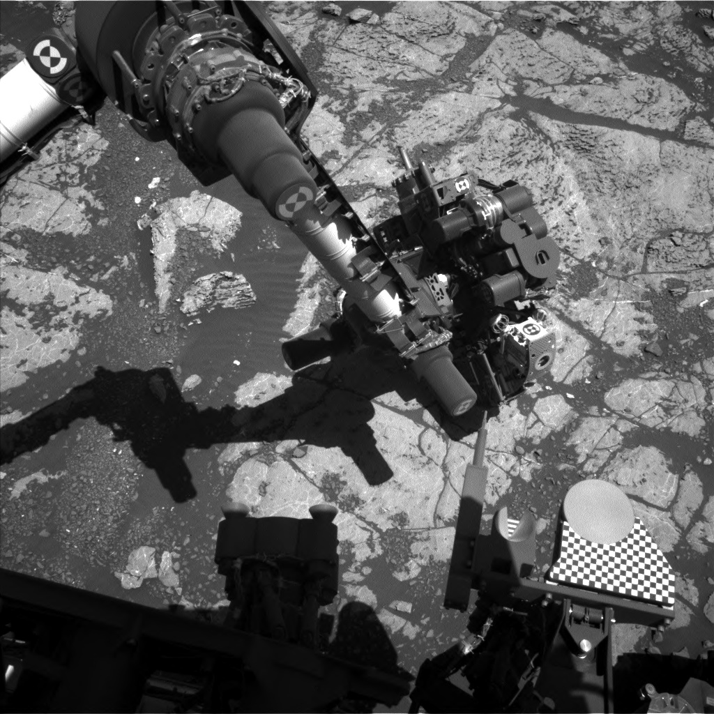 Nasa's Mars rover Curiosity acquired this image using its Left Navigation Camera on Sol 1982, at drive 580, site number 68