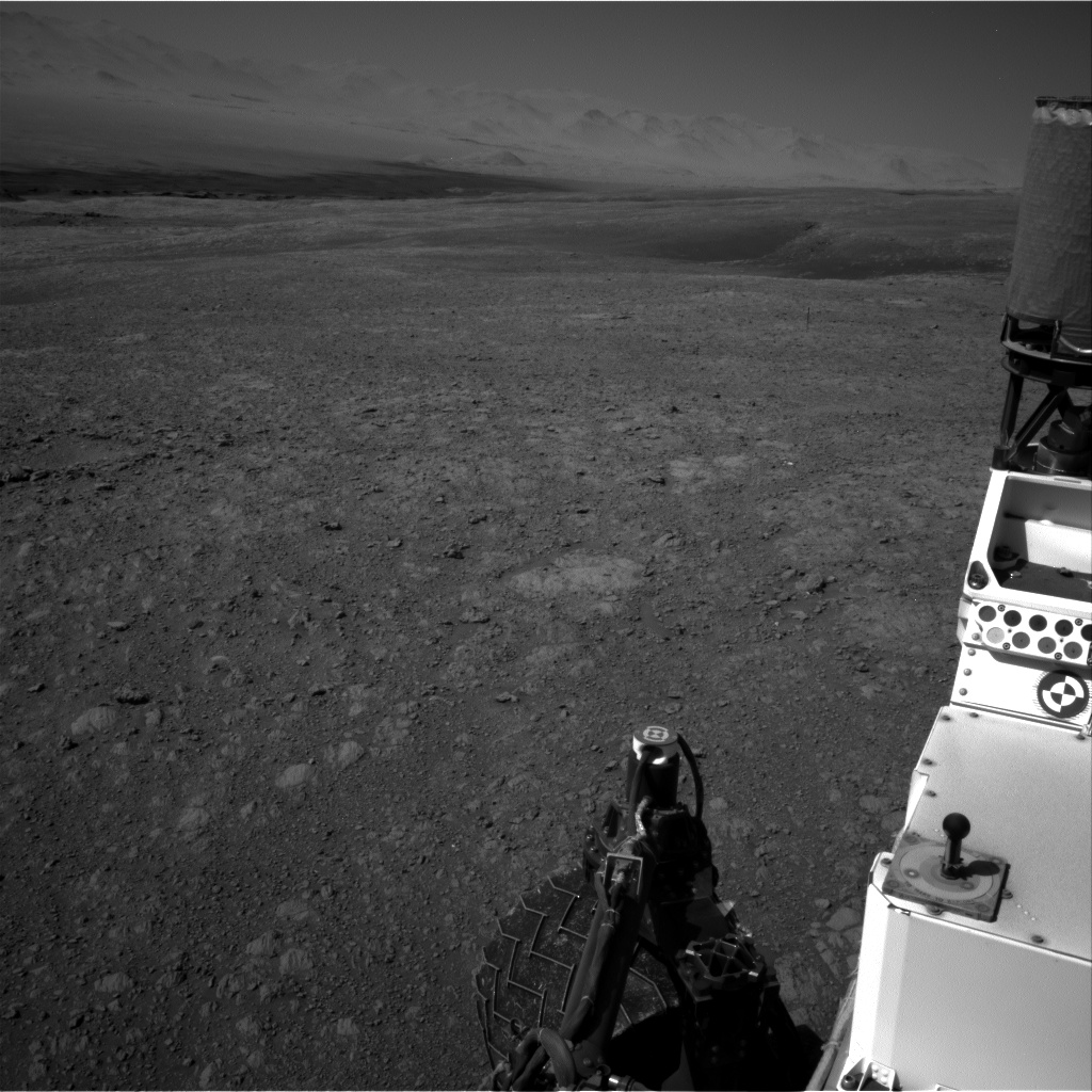 Nasa's Mars rover Curiosity acquired this image using its Right Navigation Camera on Sol 1985, at drive 736, site number 68