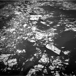 Nasa's Mars rover Curiosity acquired this image using its Left Navigation Camera on Sol 1986, at drive 880, site number 68