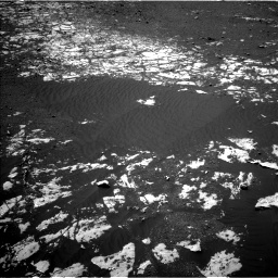 Nasa's Mars rover Curiosity acquired this image using its Left Navigation Camera on Sol 1986, at drive 916, site number 68