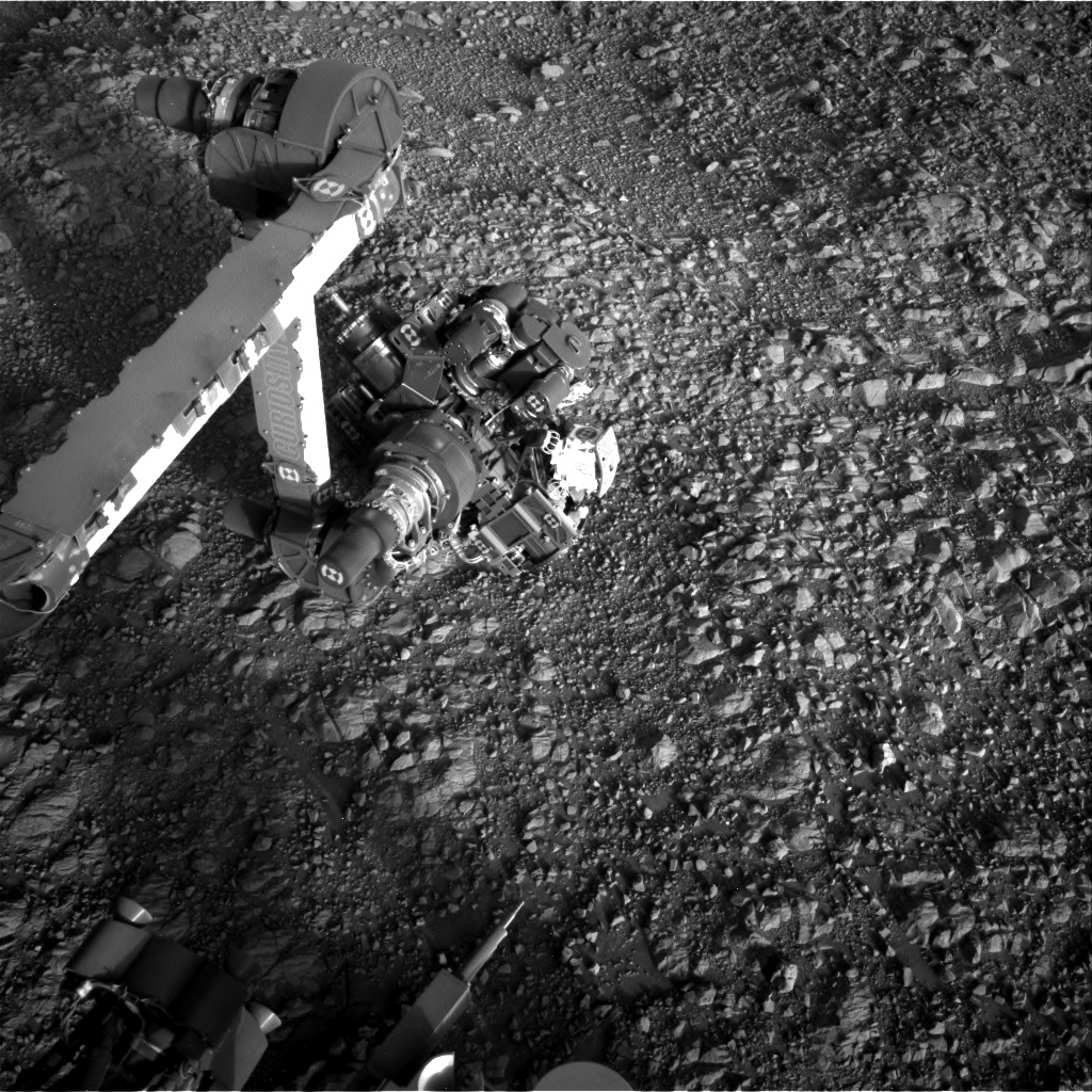Nasa's Mars rover Curiosity acquired this image using its Right Navigation Camera on Sol 1988, at drive 1232, site number 68