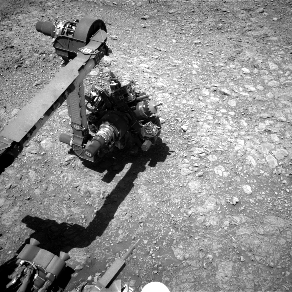 Nasa's Mars rover Curiosity acquired this image using its Right Navigation Camera on Sol 1989, at drive 1232, site number 68