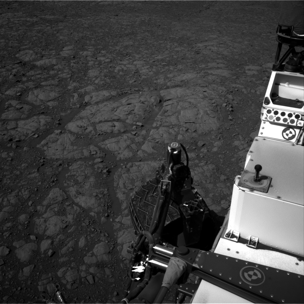 Nasa's Mars rover Curiosity acquired this image using its Right Navigation Camera on Sol 1989, at drive 1556, site number 68