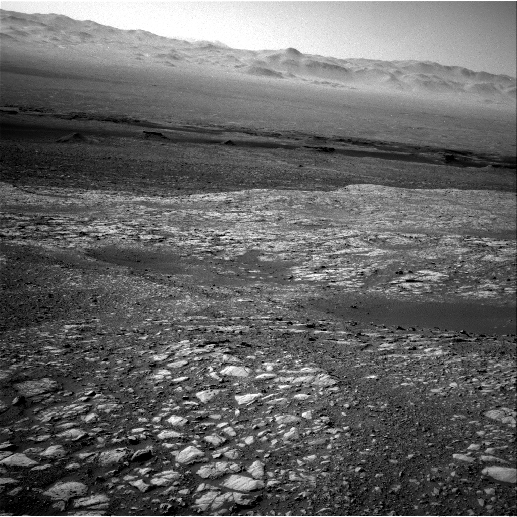 Nasa's Mars rover Curiosity acquired this image using its Right Navigation Camera on Sol 1989, at drive 1616, site number 68